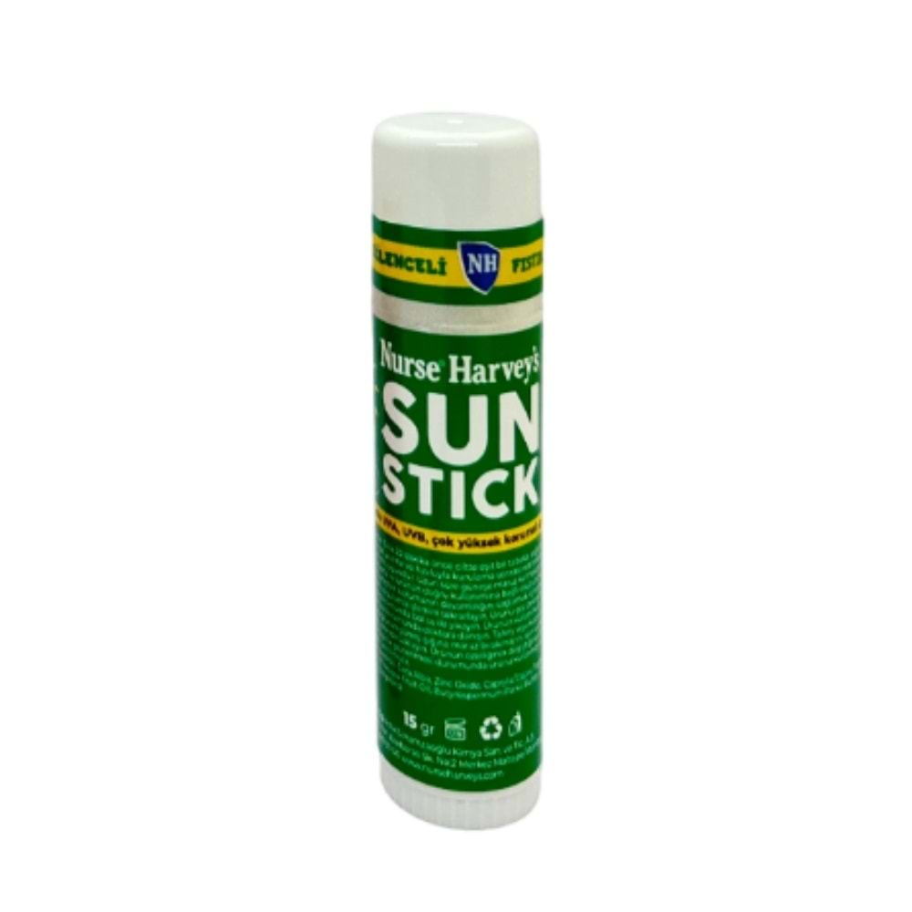 Nurse Harveys SPF50+ Stick Güneş Kremi Fıstık Yeşili