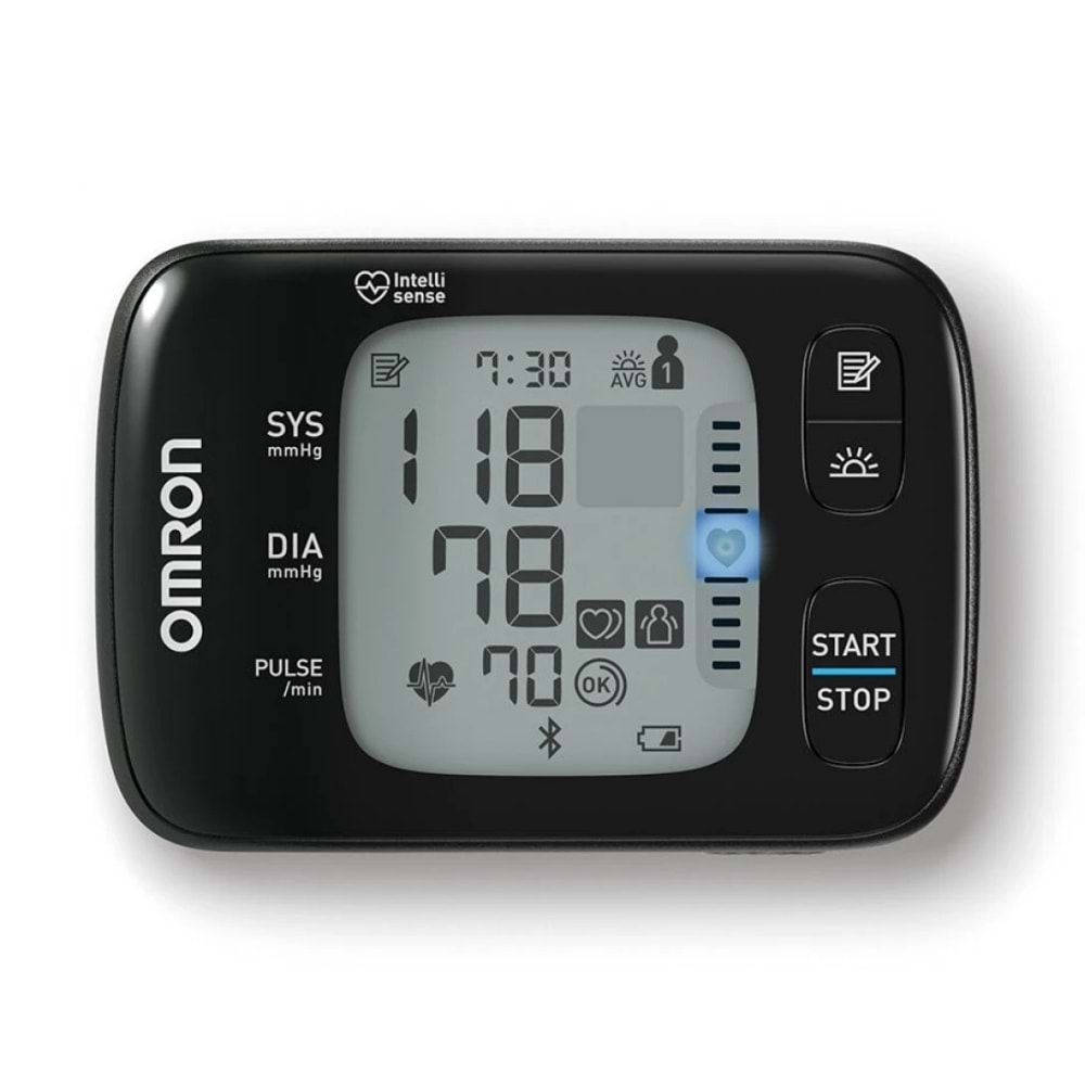 Omron RS7 Bilek Tipi Tansiyon Aleti, 2x 100 Ölçüm Hafızalı, Omron Connect Uyumlu
