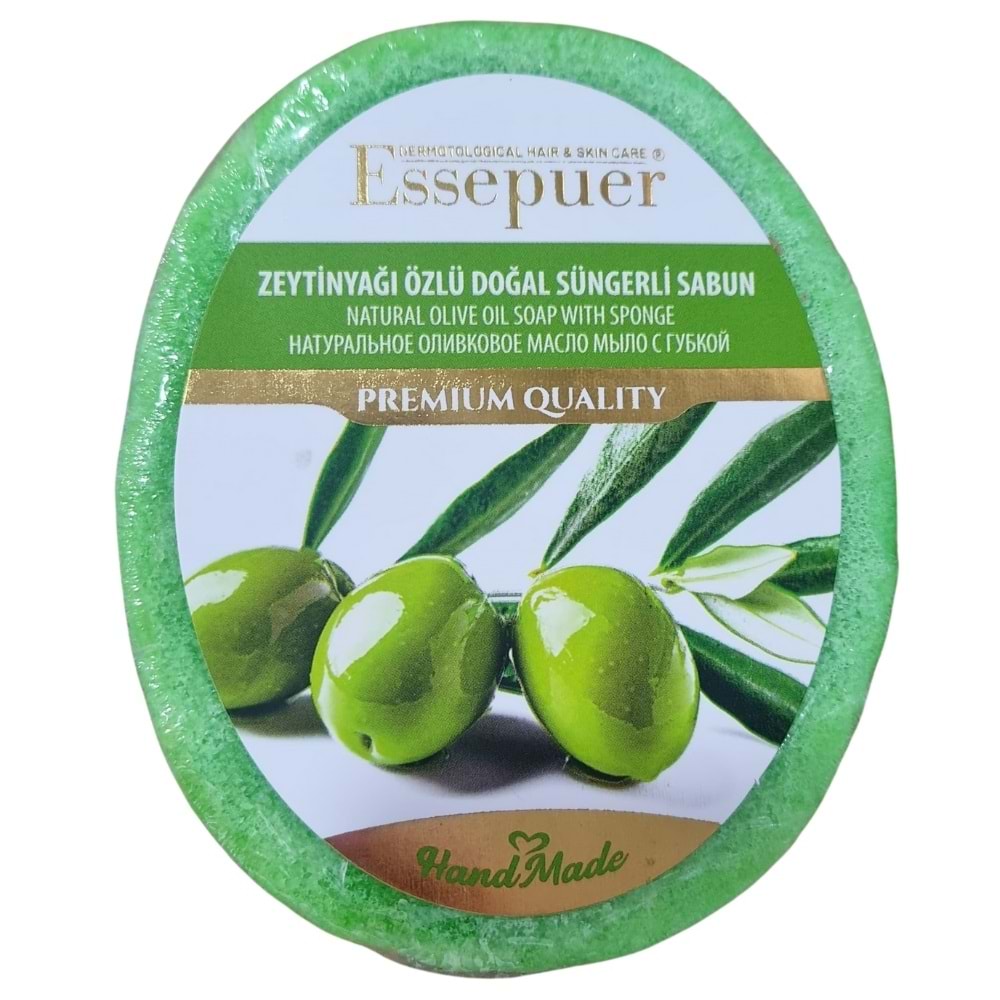Essepuer Zeytinyağı Özlü Süngerli Sabun 135 gr