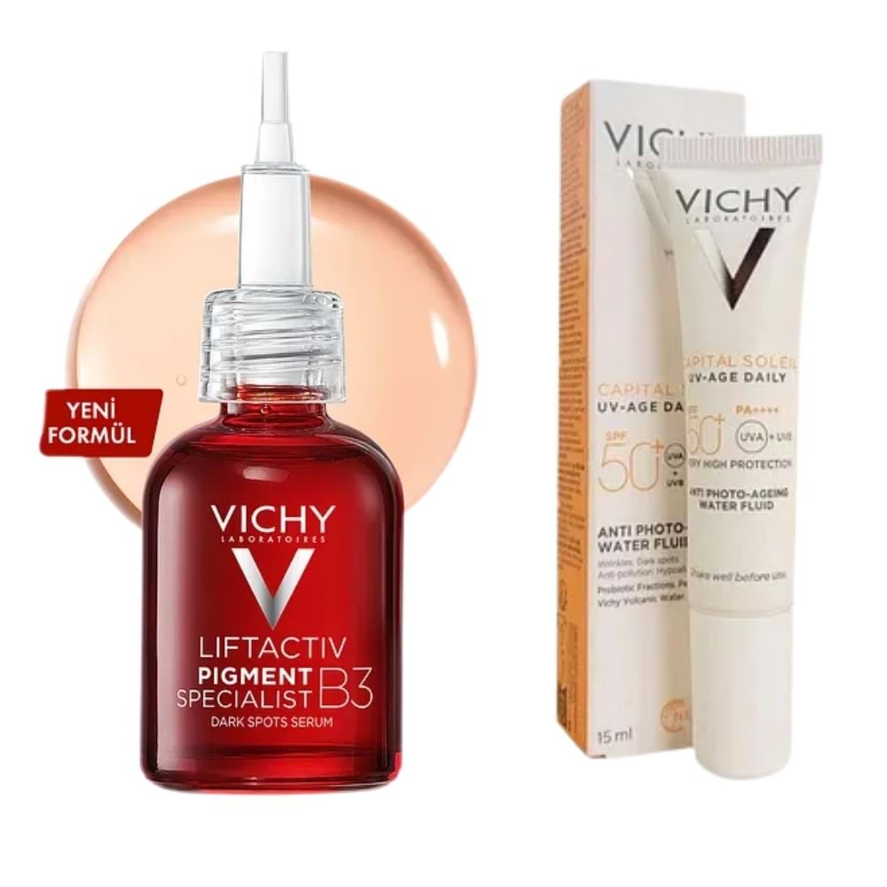 Vichy Liftactiv Pigment Specialist B3 Serum 30Ml + Capital Soleil 15Ml Çanta Hediyeli