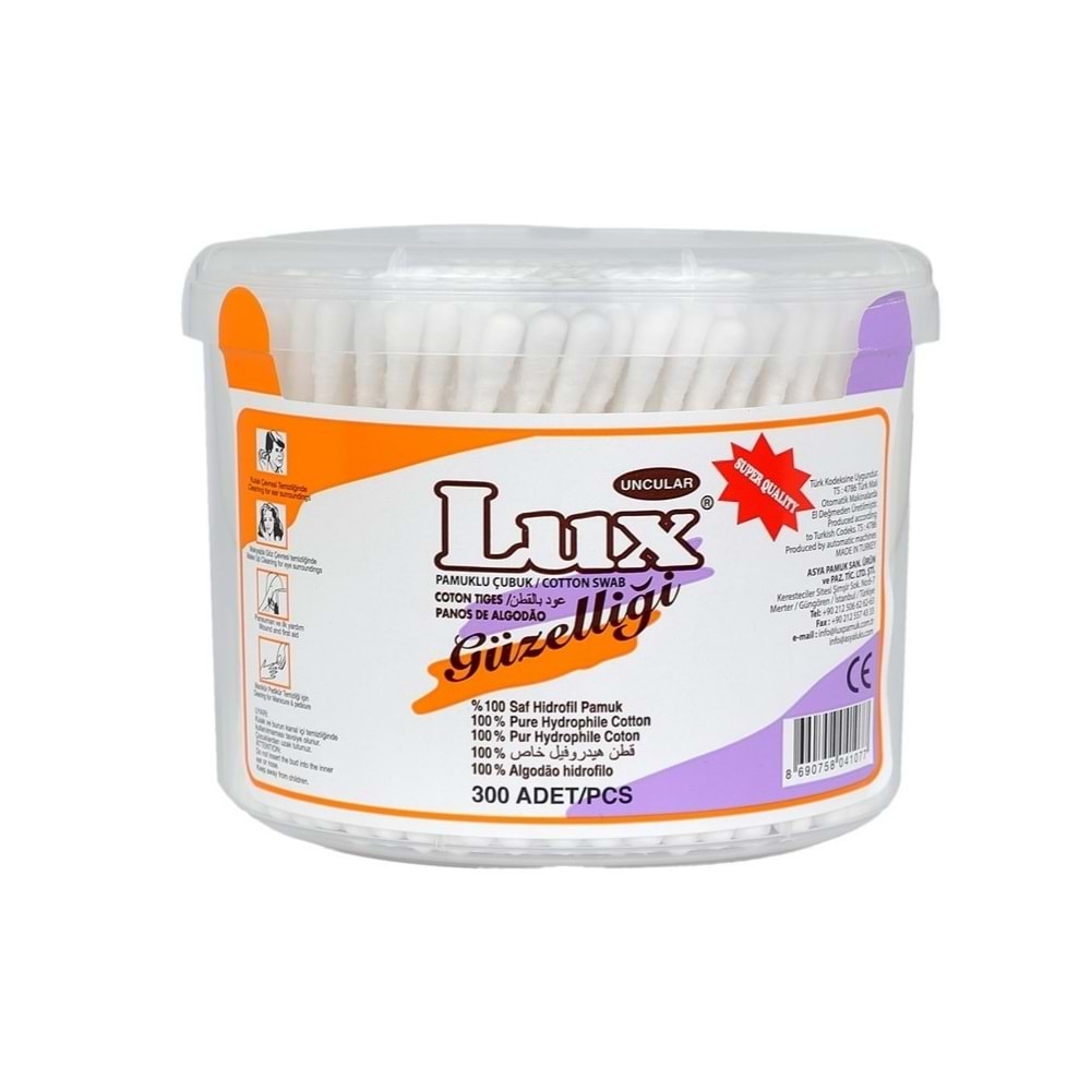 Lüx Kulak Çubuğu Pamuklu 300 Lük