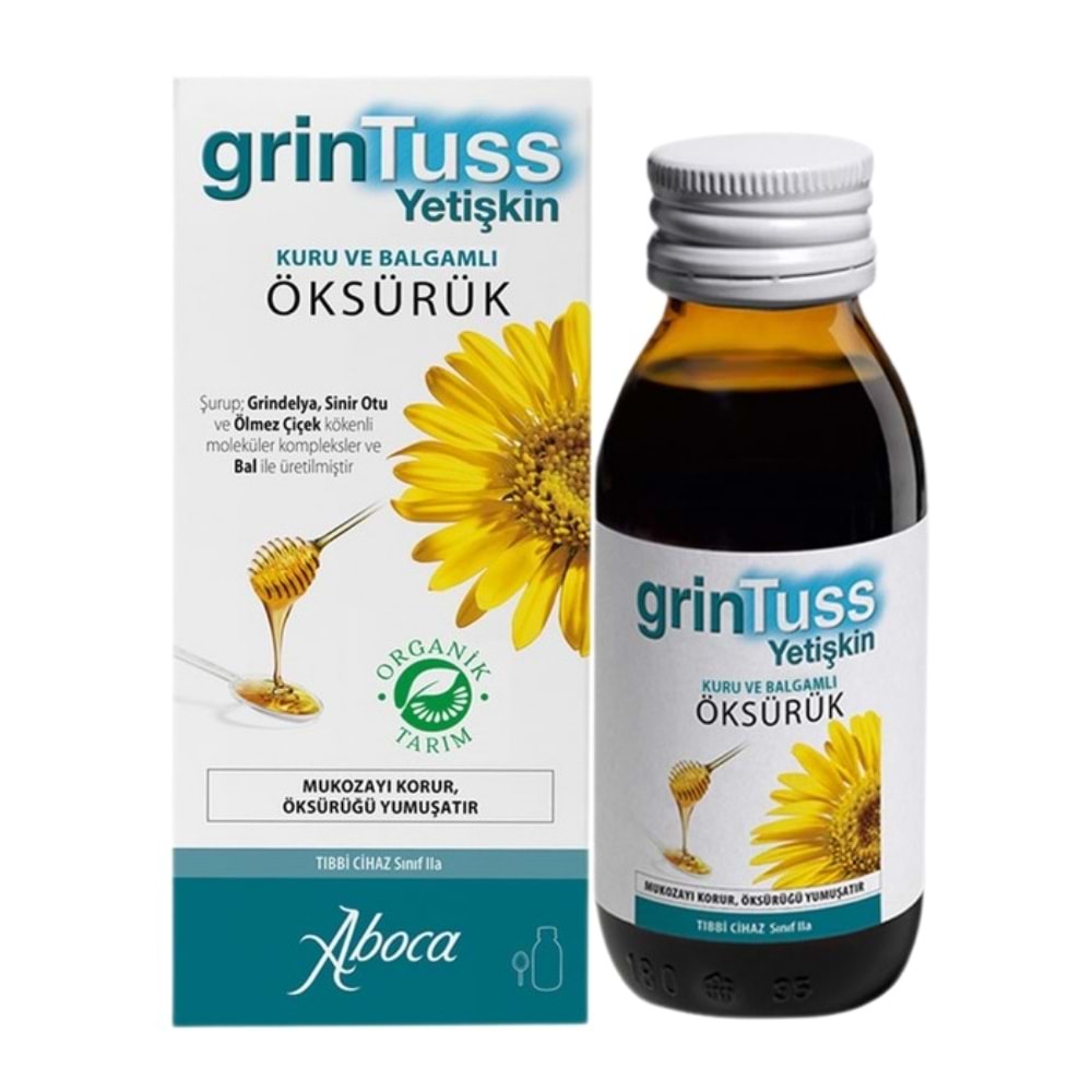 Grintuss Öksürük Şurubu Yetişkin 128gr