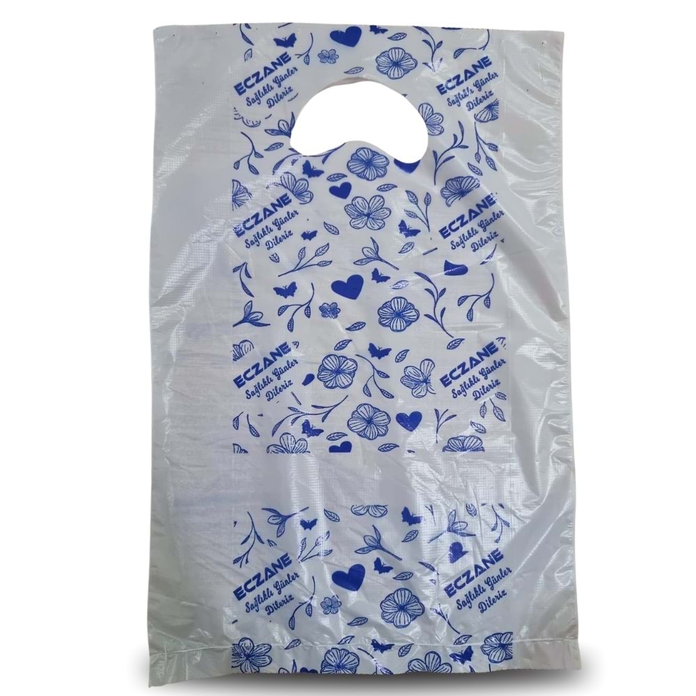 Eczane Poşeti Safir El Geçme No:1 5 Kg 20x30cm (Yaklaşık 3000Adet)