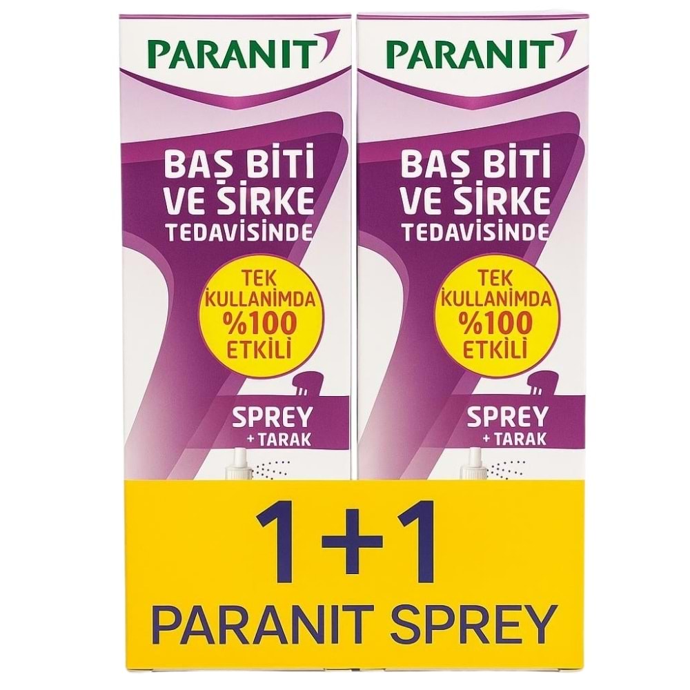 Paranit Bit Spreyi 100 mL İkili Paket