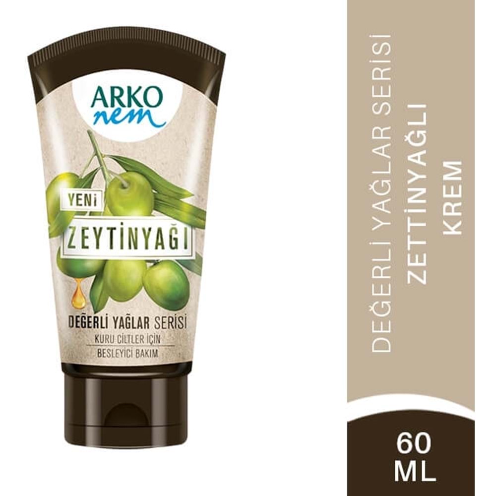 Arko Nem Zeytinyağlı 60Ml Tüp Krem