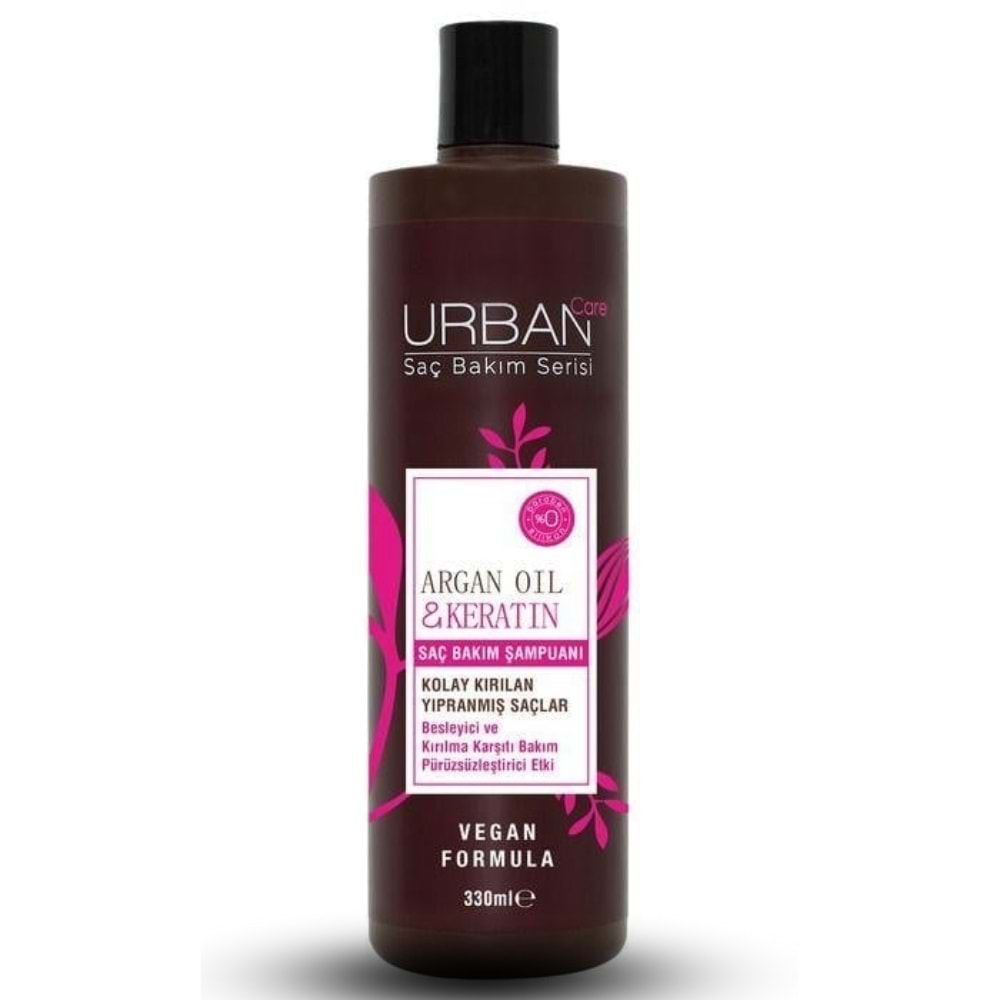 Urban Care Argan Yağı & Keratin Şampuan 330 mL
