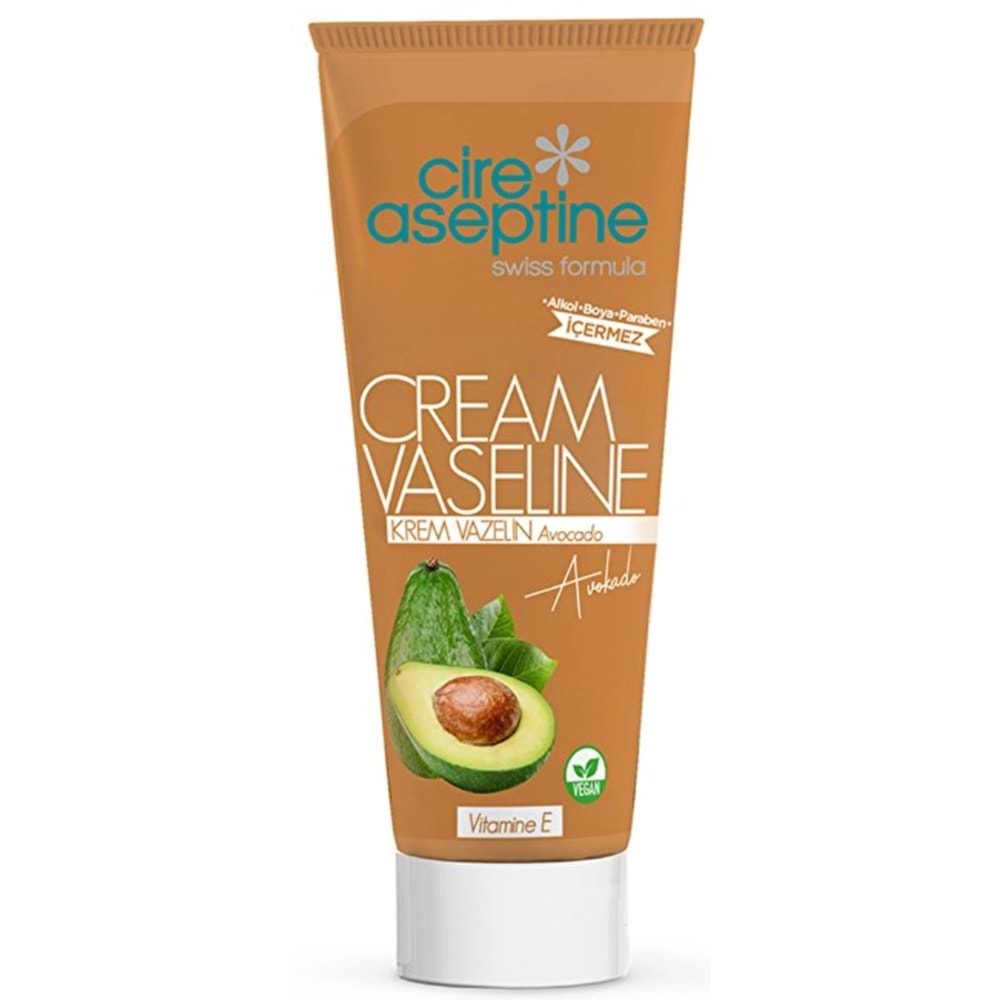 Cire Aseptine Krem Vazelin 75 Ml Avokado
