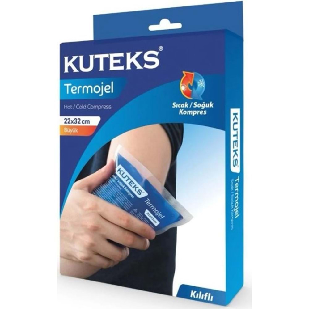Kuteks Termo Jel Sıcak Soğuk Kompres 22*32cm Büyük