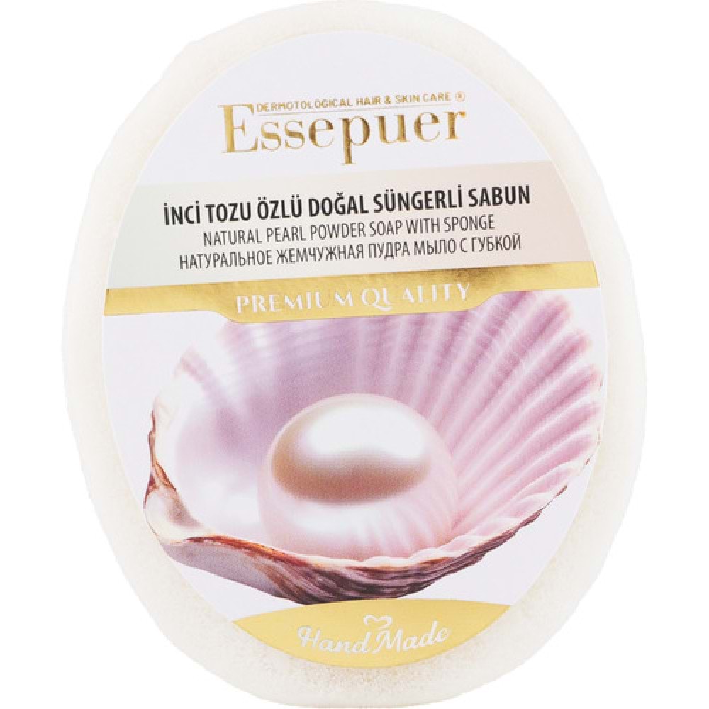 Essepuer İnci Tozu Süngerli Sabun 135 gr