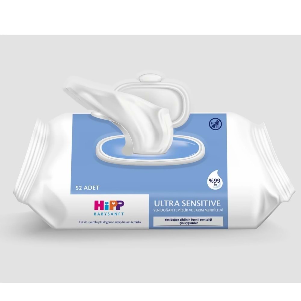 Hipp Ultra Sensitive Islak Mendil 52li