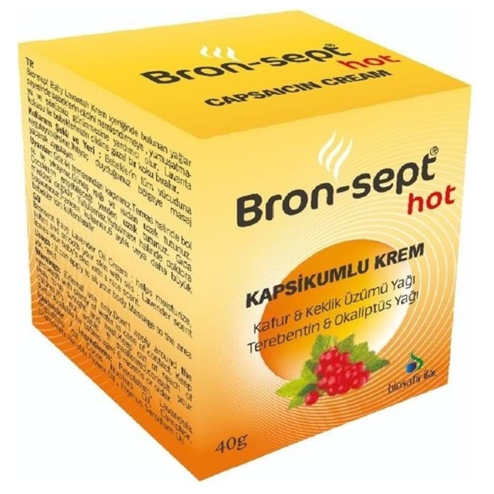 Alldermo Bron-Sept Hot Kapsikumlu Krem 40gr