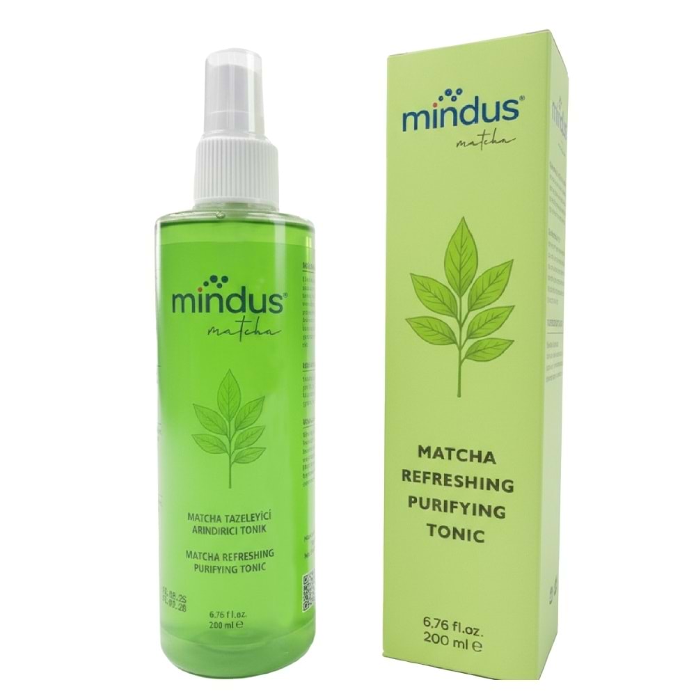 Mindus Matcha Tazeleyici Arındırıcı Tonik 200 mL