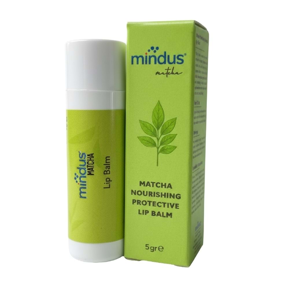 Mindus Matcha Besleyici Koruyucu Lip Balmı 5 gr