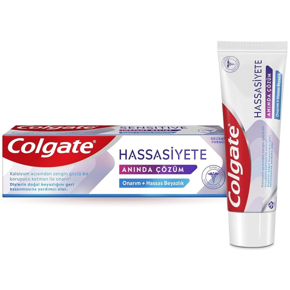 Colgate Diş Macunu Hassasiyet Anında Çözüm Beyazlık 100Ml