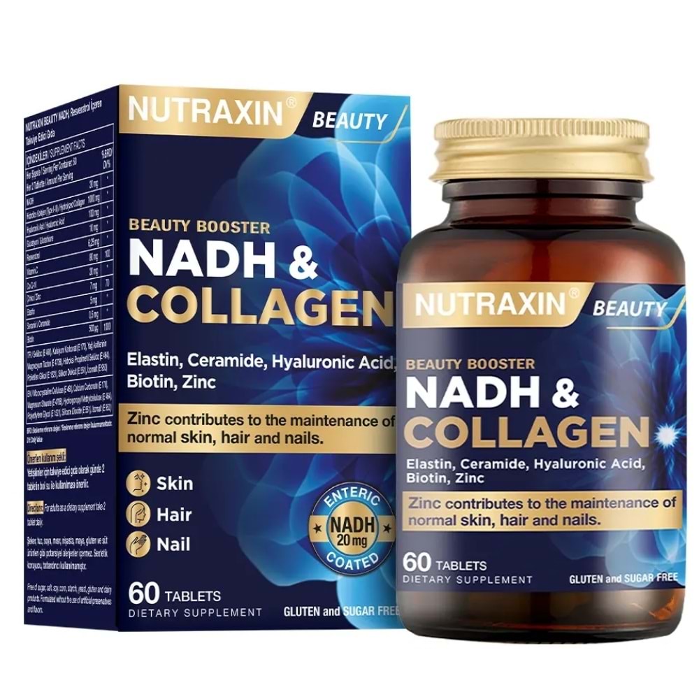 Nutraxin Nadh & Collagen 60 Tablet