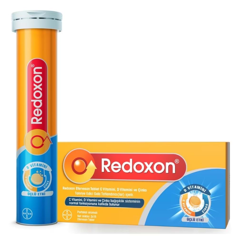 Redoxon Üçlü Etki 30 Efervesan Tablet