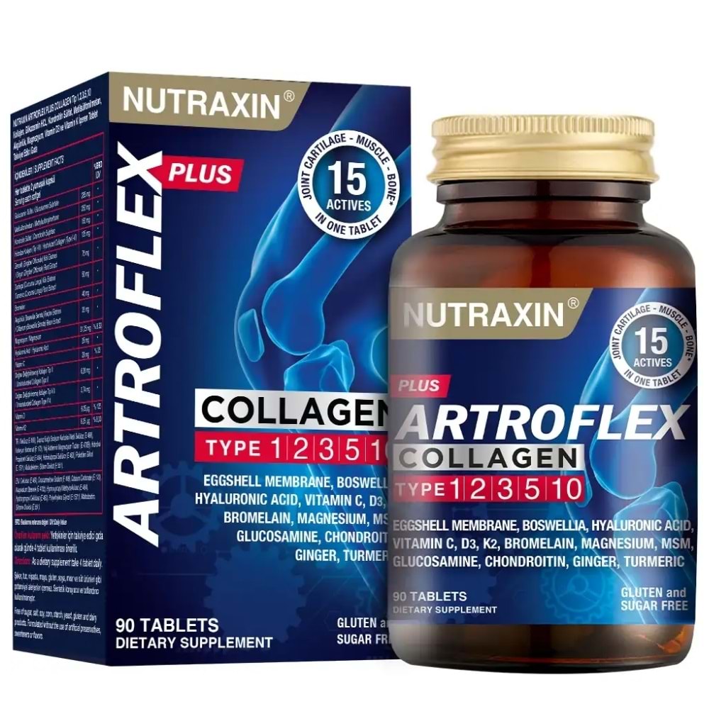Nutraxin Artroflex Plus Collagen 90 Tablet