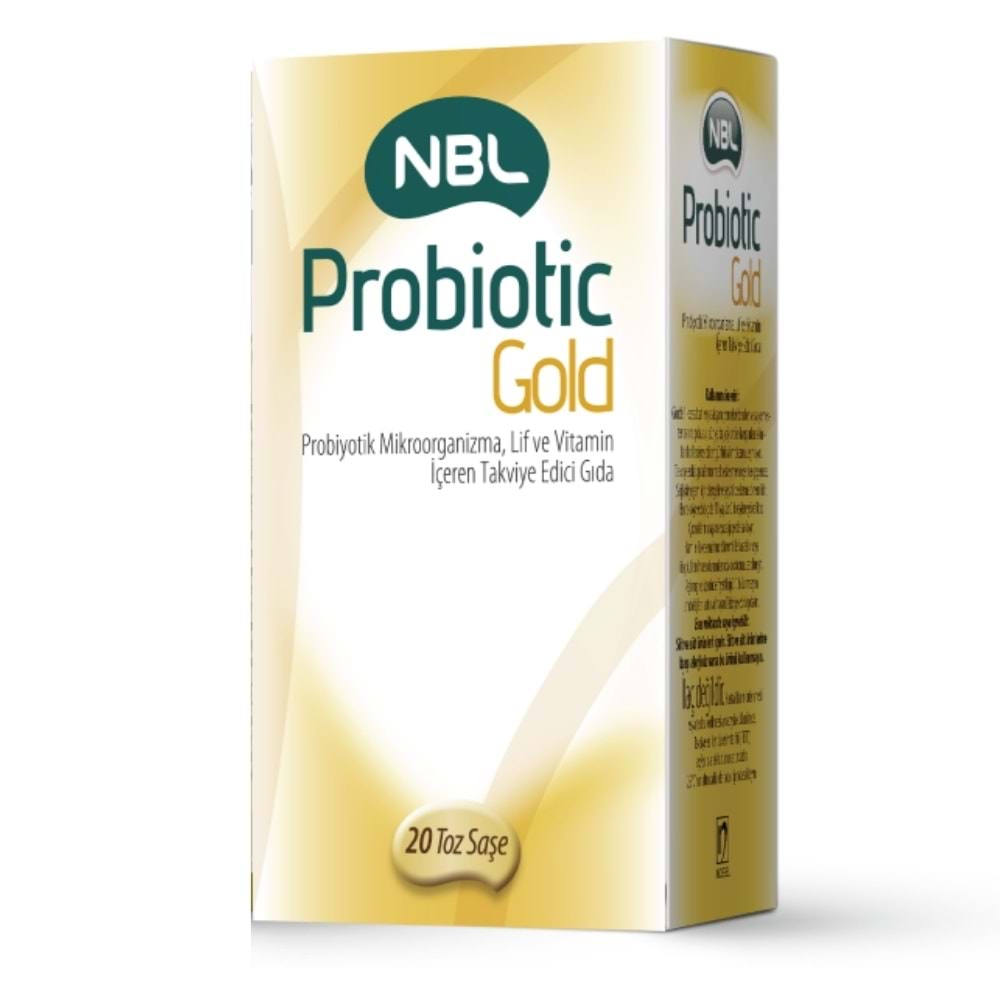 NBL Probiotic Gold Takviye Edici Gıda 20 Toz Saşe