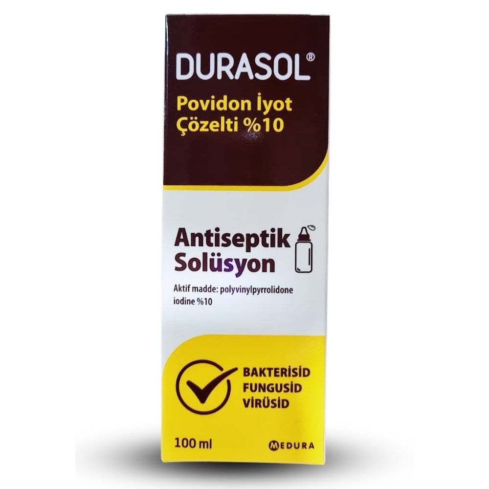 Durasol Antiseptik Solüsyon Povidon İyot 100ml