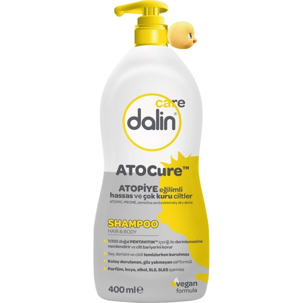 Dalin Care Atopiye Eğilimli Ciltler İçin Şampuan 400Ml