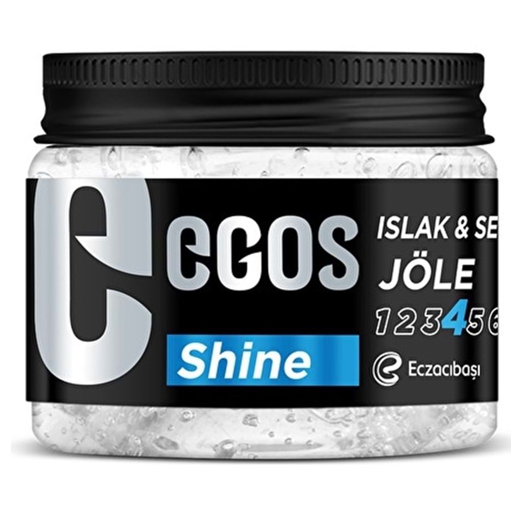 Egos Islak&Sert Jöle No:4 Shine 400Ml