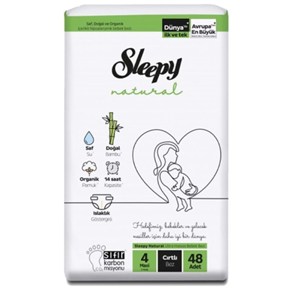 Sleepy Bebek Bezi 2 Li Jumbo No:4 48Li
