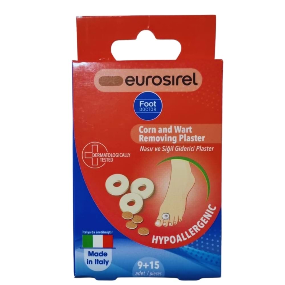 Foot Doctor Yuvarlak Nasır Bandı Seti 9+15 Adet