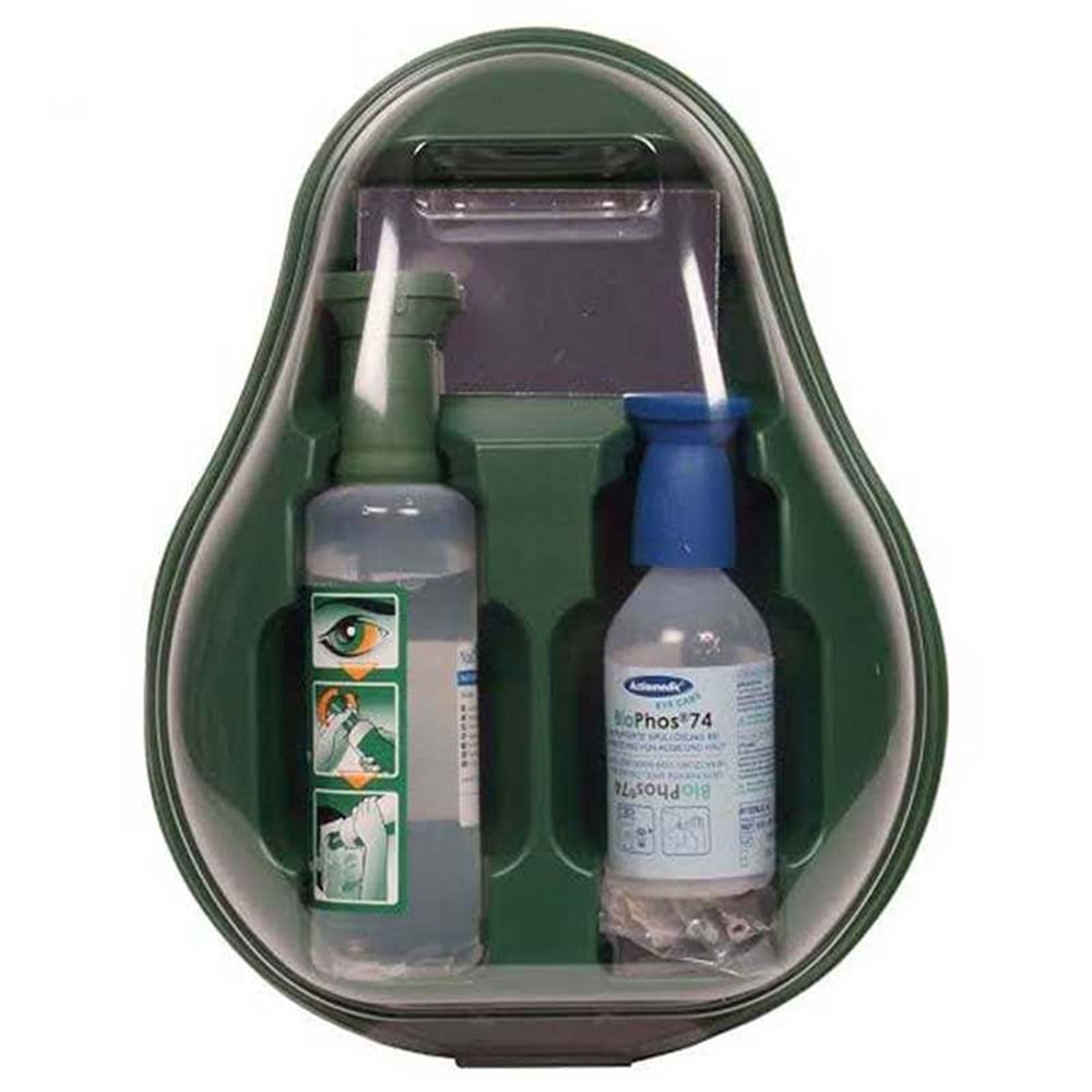 Drop Kombine Göz Duşu İstasyonu (Mavi 250ml--Yeşil 500ml)