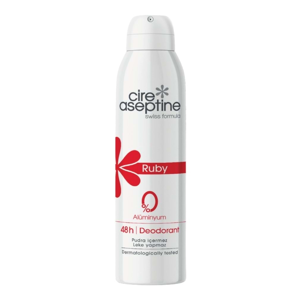 Cire Aseptine Ruby Deodorant 150 mL