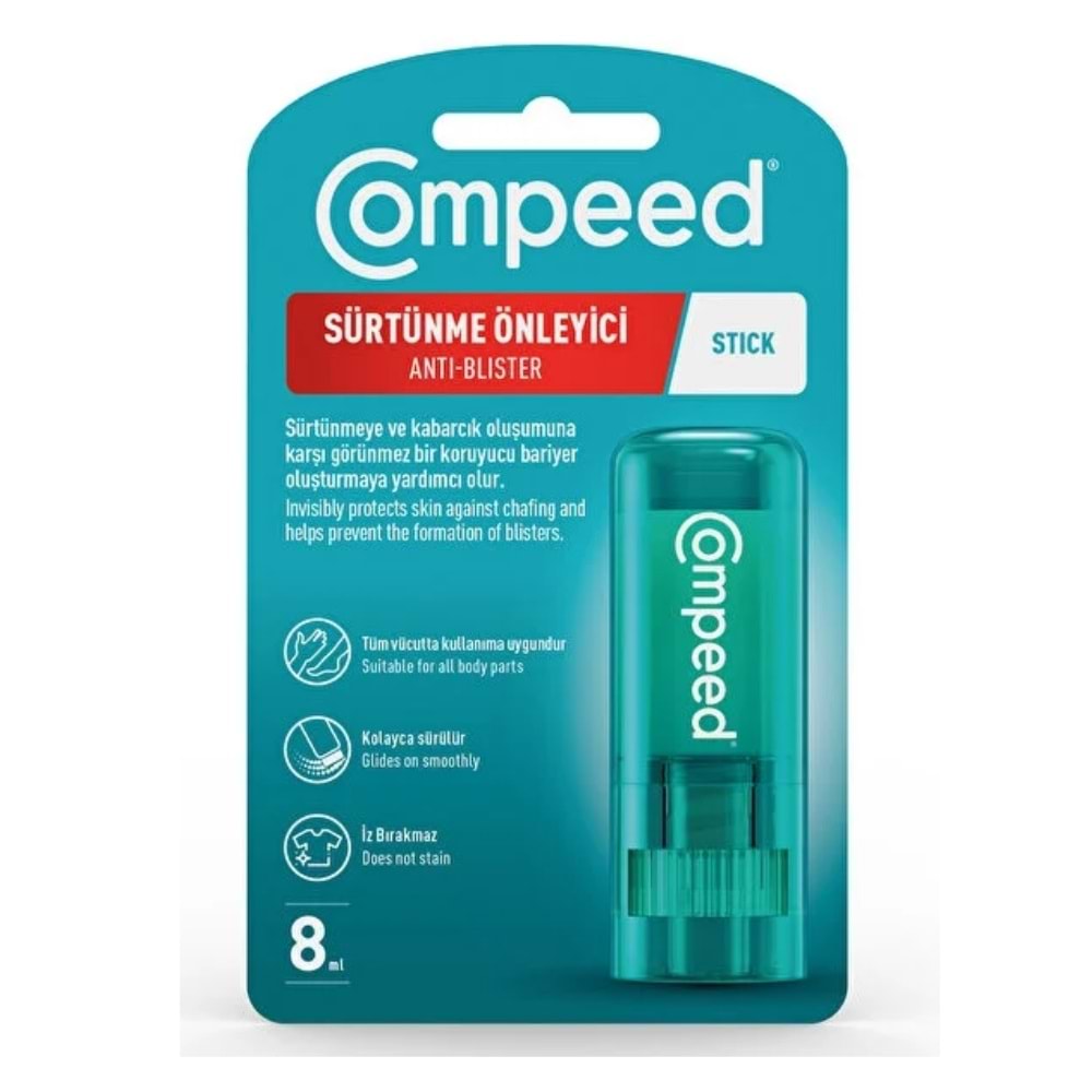 Compeed Sürtünme Önleyici Stick 8 mL