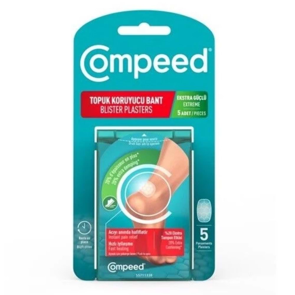 Compeed Topuk Koruyucu Bant Extra Güçlü 5li