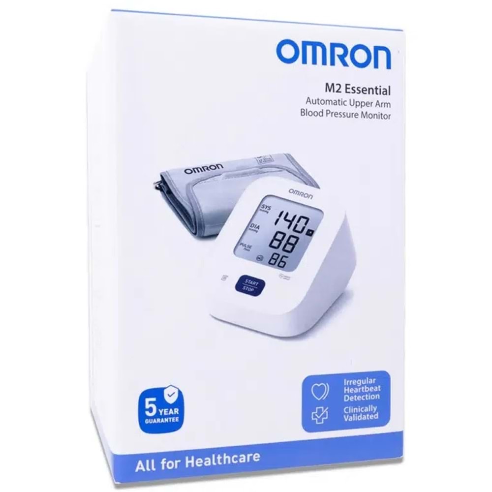 Omron M2 Essential Tansiyon Aleti, 30 Ölçüm Hafızalı