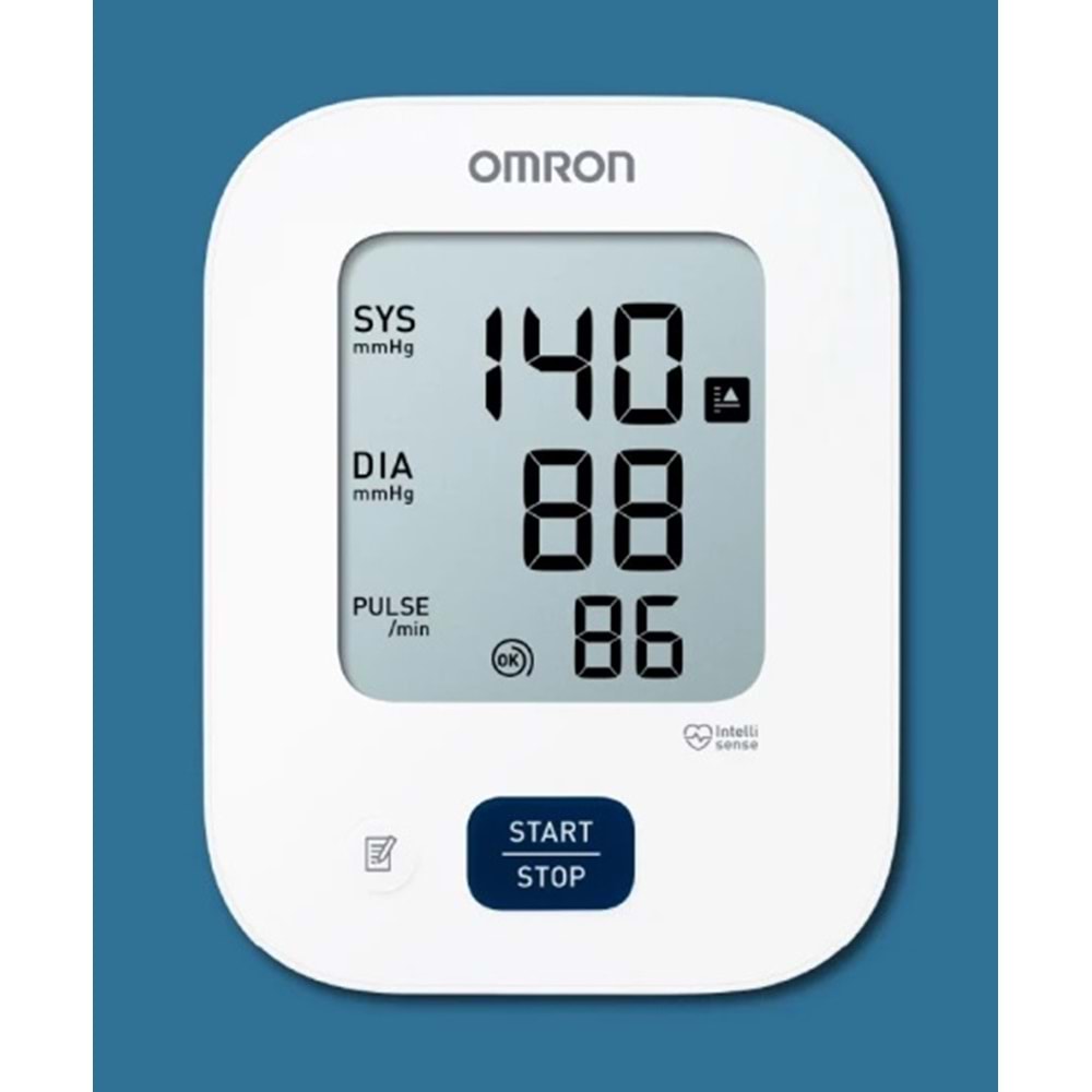 Omron M2 Essential Tansiyon Aleti, 30 Ölçüm Hafızalı