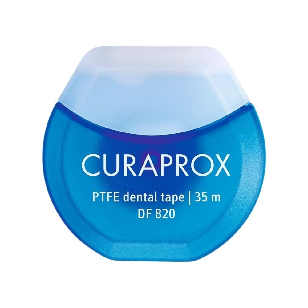Curaprox DF 820 Teflon Diş İpi, 35m