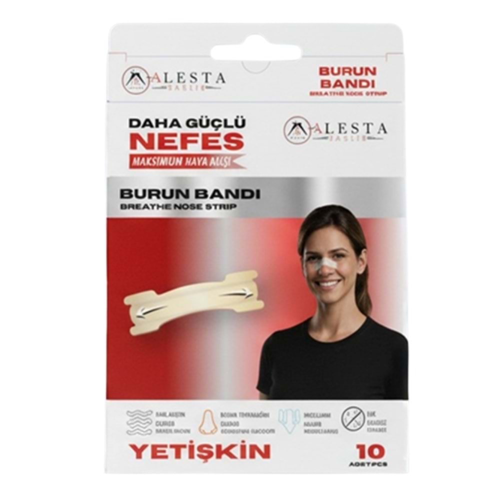 Alesta Burun Bandı Yetişkin 10 Adet