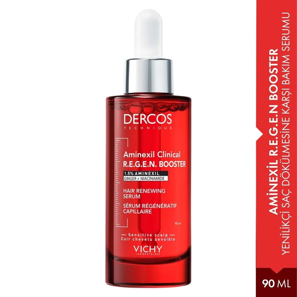 Vichy Dercos Aminexil R.E.G.E.N Booster Saç Dökülmesine Karşı Serum 90 mL