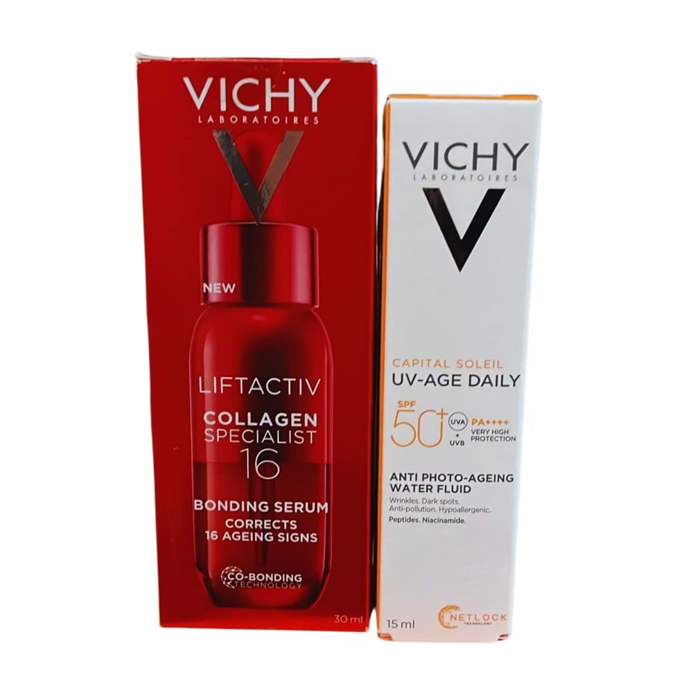 Vichy Liftactiv Collagen Specialist 16 Serum + Capital Soleil 15 ml Çanta Hediyeli