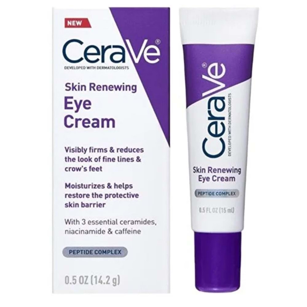 CeraVe Skin Renewing Cilt Yenileyici Peptit İçeren Göz Kremi 15 mL