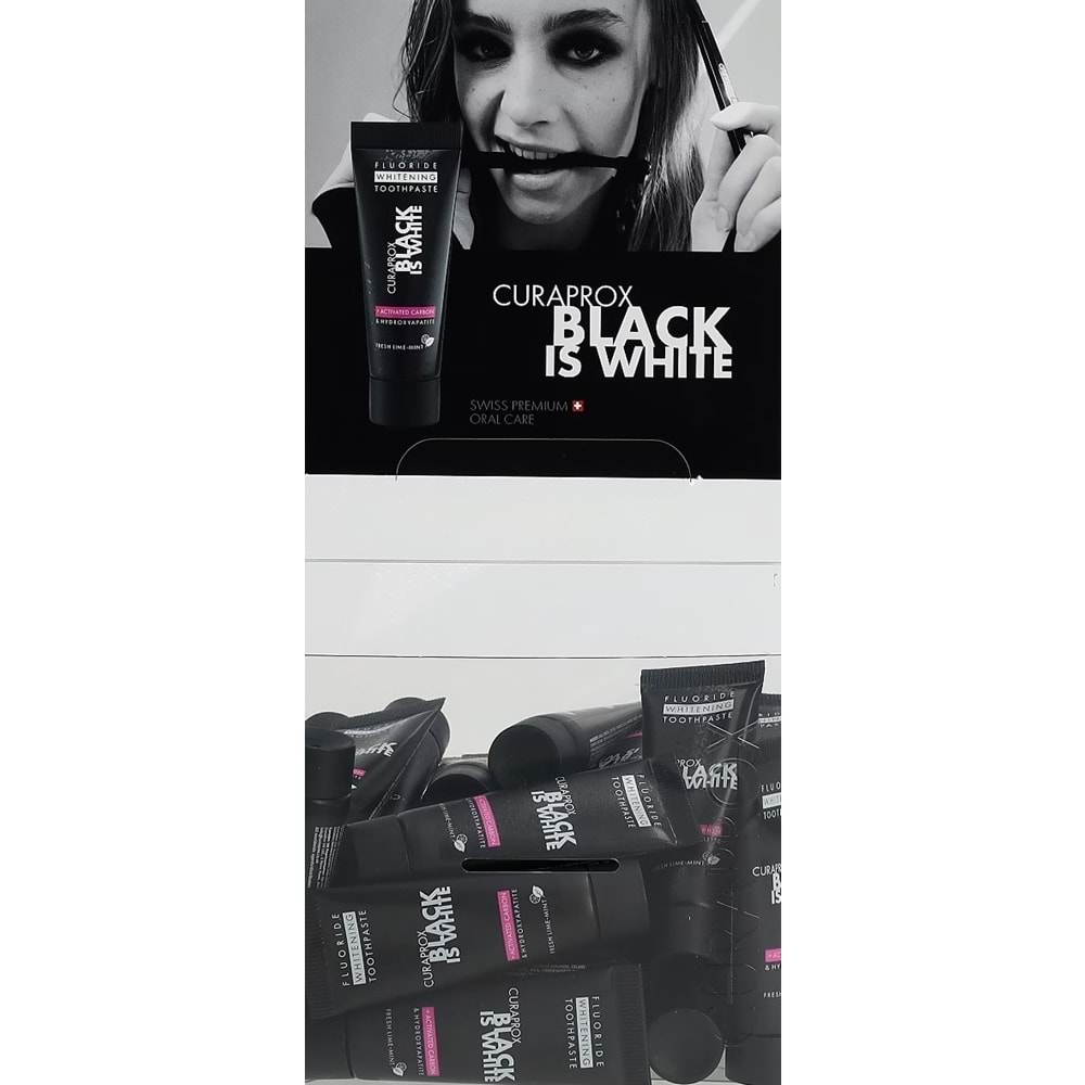 Curaprox Black is White Diş Macunu 10 mL