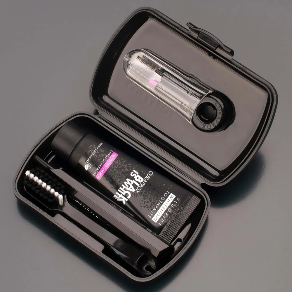 Curaprox Black is White Travel Set