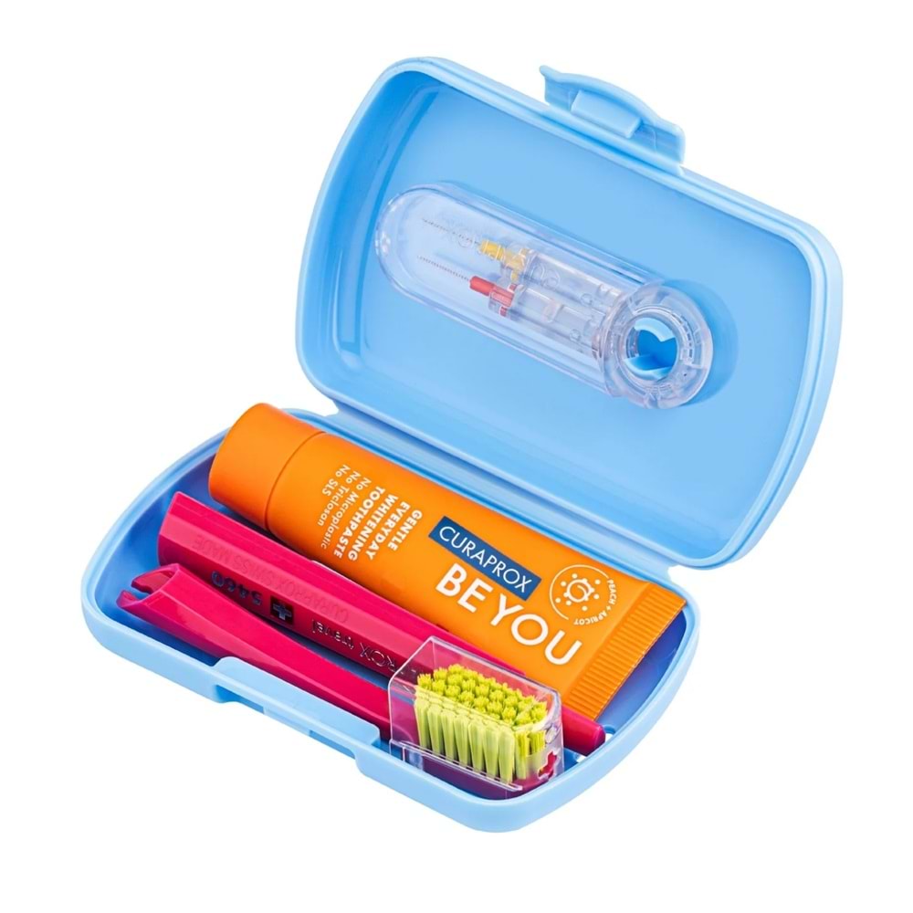 Curaprox Be You Travel Set, Mavi