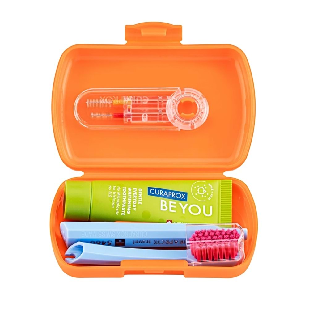 Curaprox Be You Travel Set, Turuncu