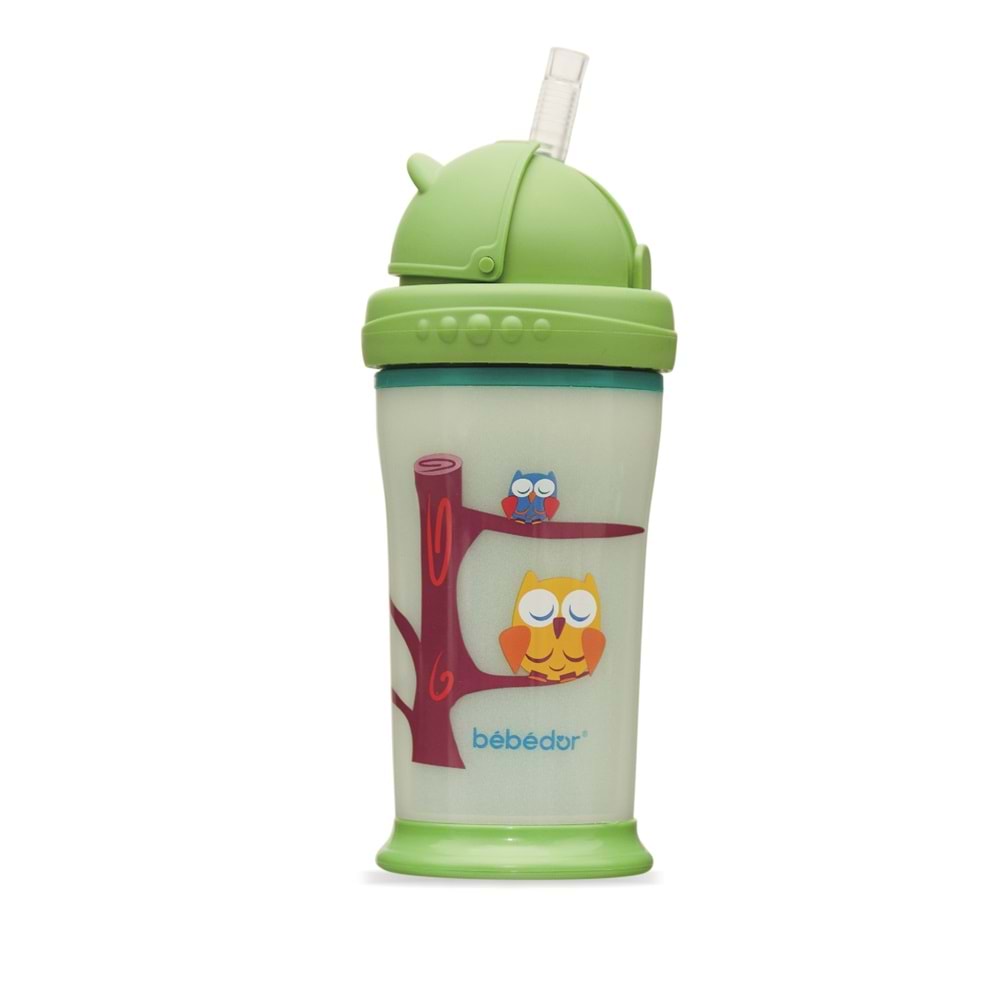 Bebedor Karanlıkta Parlayan Pp Alıştırma Bardağı, 240 mL, 12+Ay (7510)