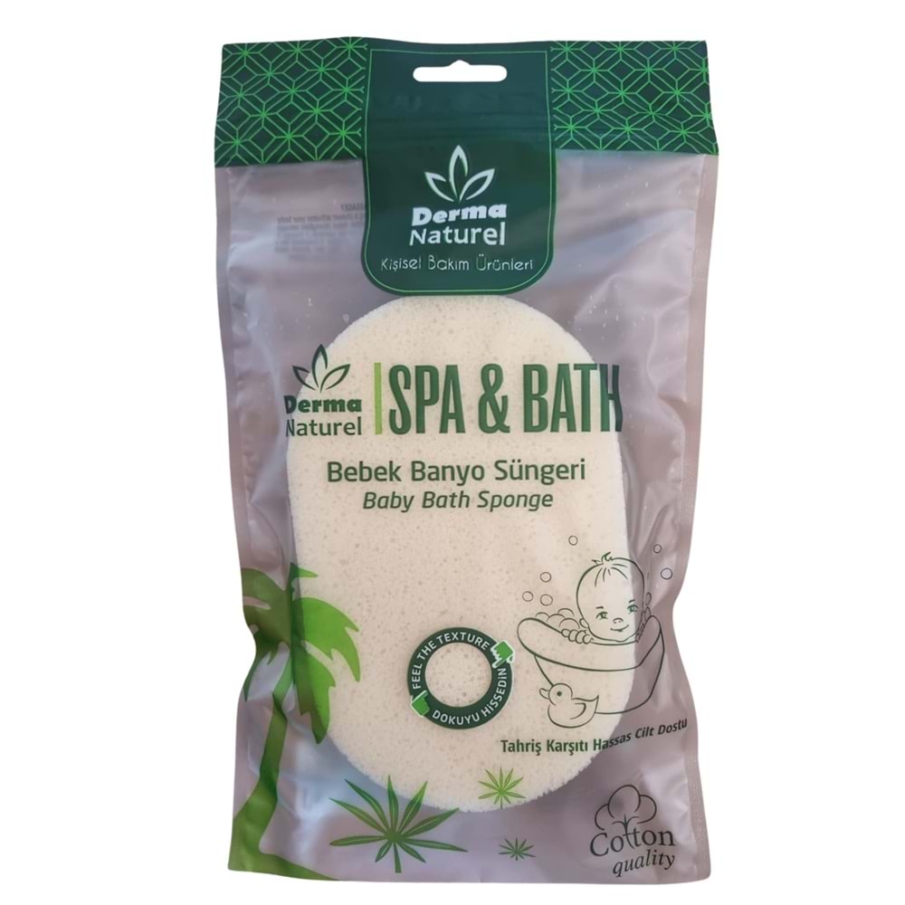 Derma Naturel Bebek Banyo Süngeri
