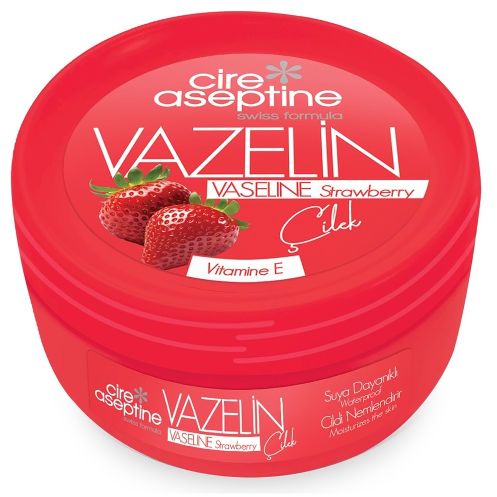 Cire Aseptine Vazelin 150 Ml Çilek
