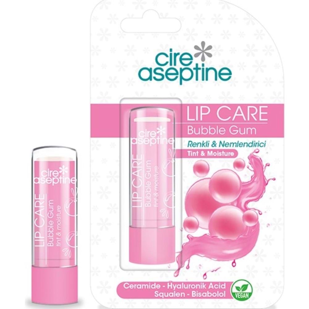 Cire Aseptine Lipstick Bubble Gum Tinted 4,5 gr