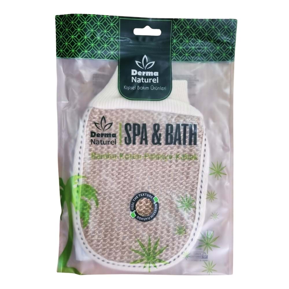 Derma Naturel Örme Havlu Eldiven