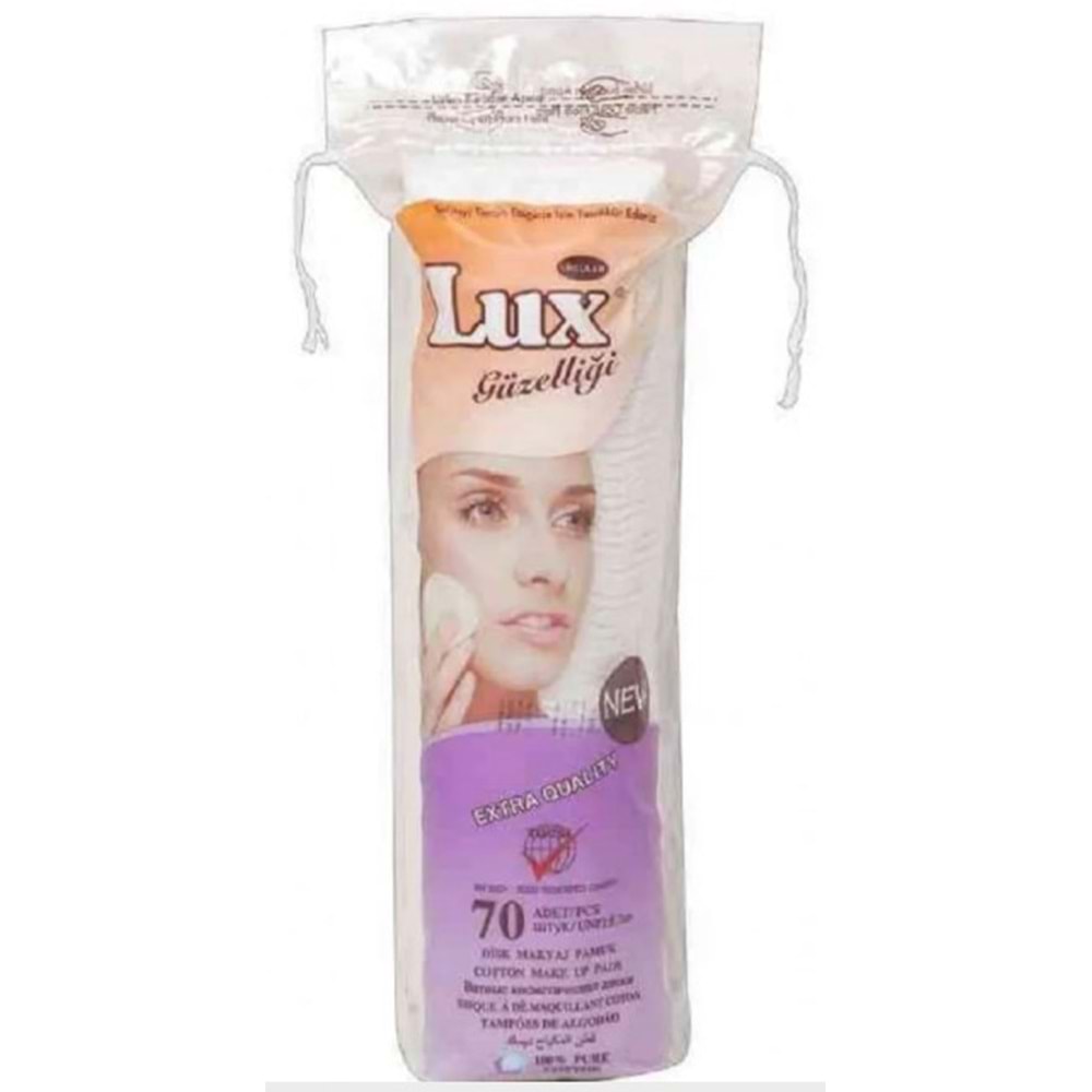 Lüx Kare Pamuk Yuvarlak 70Li