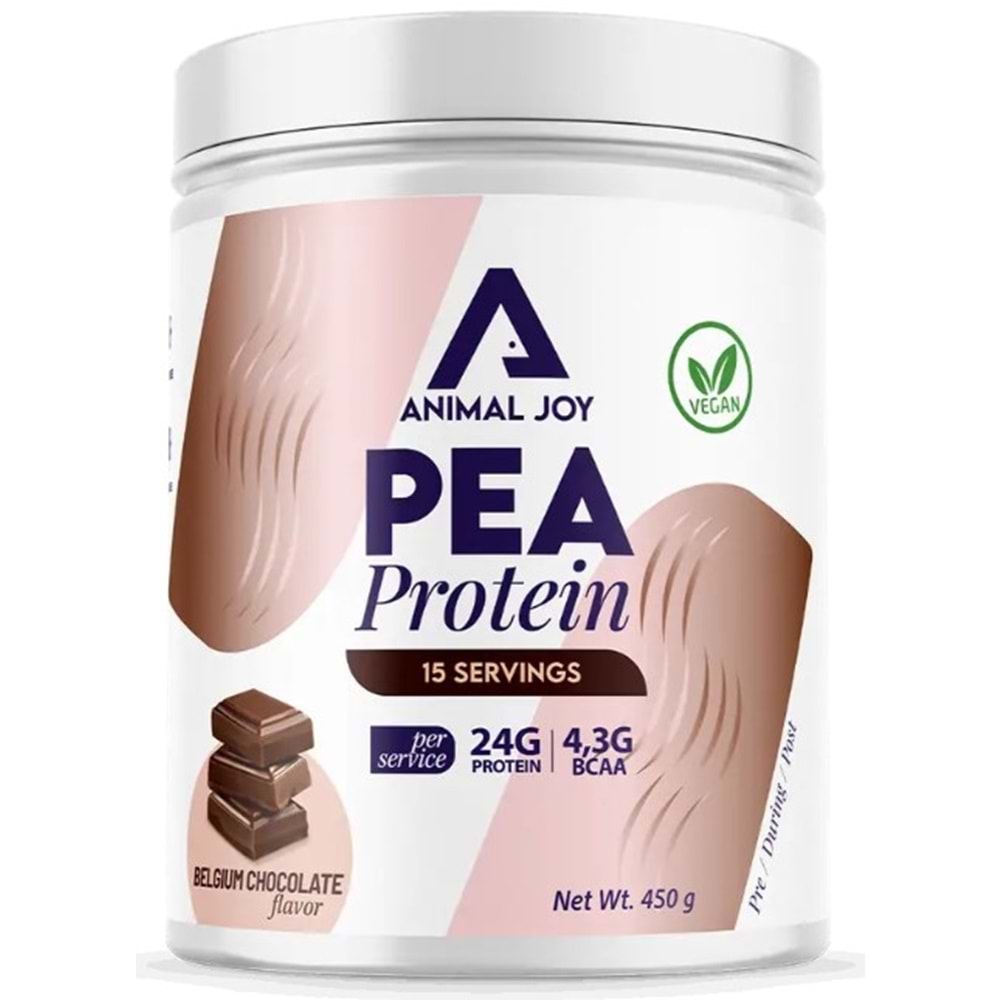 Animal Joy Pea Protein Çikolata Aromalı 450gr/15 Servis