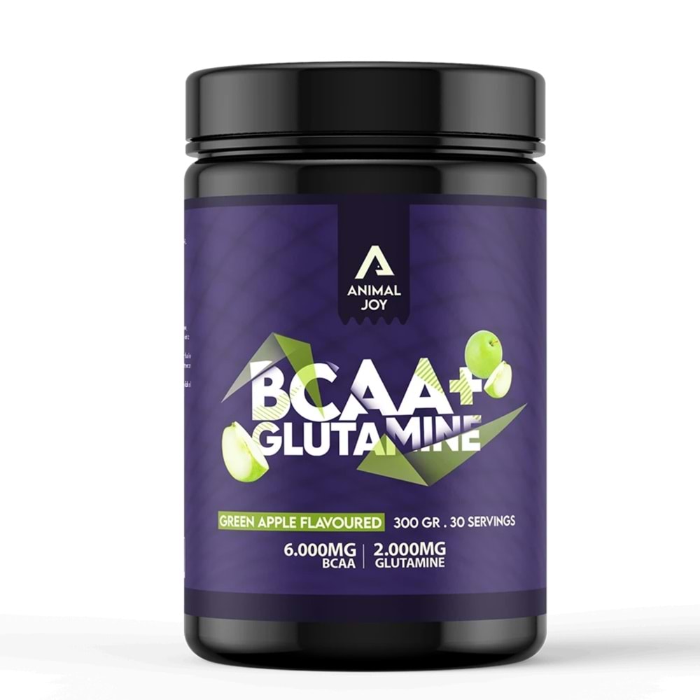 Animal Joy BCAA+ Glutamine Şeftali Aromalı 300gr/30 Servis